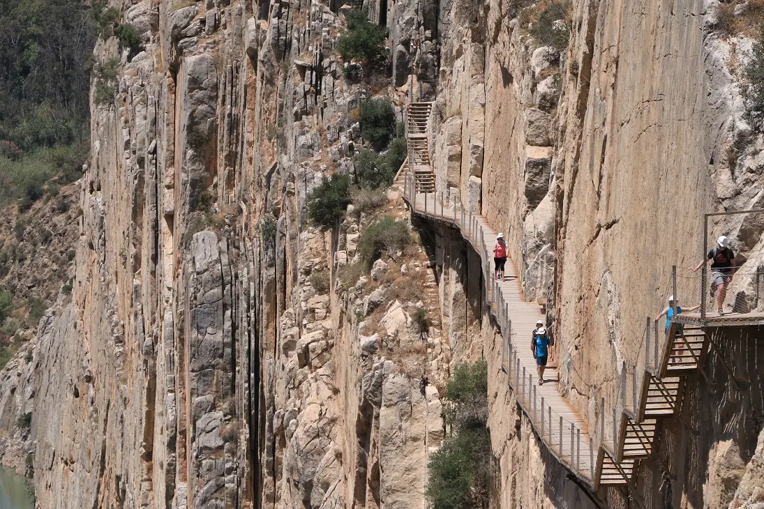 Con il Caminito del Rey biglietti attraversai la gola del Chorro